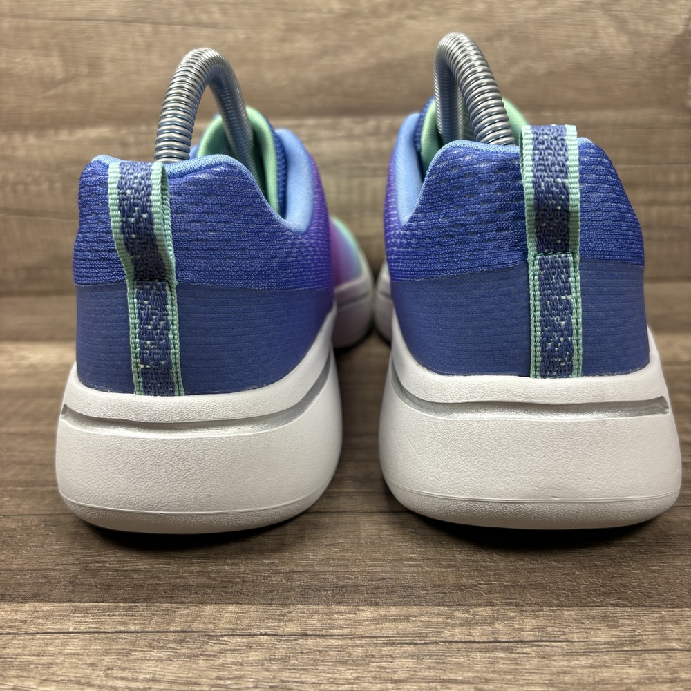 Skechers Go Walk Arch Fit Blue Purple Green Womens Size 10 124878 Running Shoes - Picture 5 of 10